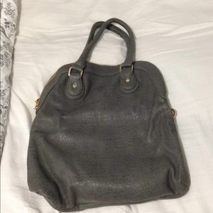 Grey shoulder bag with cross body strap! Brand new
